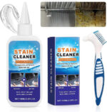 Household Stain Removing Gel, 2025 New 100ml Multi-Purpose Grout Cleaner, Washing Machine Cleaner for Tiles, Bathroom, Kitchen Sink, Refrigerator, Shower & Window Stains (1)