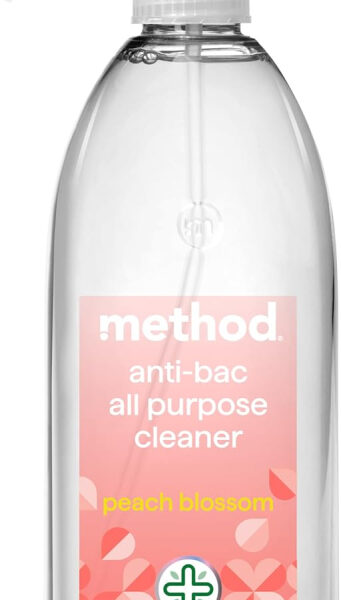 Method Antibacterial Spray, All Purpose Cleaner, Peach Blossom, 828 ml