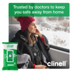 Clinell Universal Cleaning and Disinfecting Wipes for Home - Pack of 4 - 70 XL Wipes per Pack (280 Wipes) - with Moisture Lock Lid - Kills 99.99% of Germs, Antimicrobial, Quick Action - Image 4