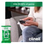 Clinell Universal Cleaning and Disinfecting Wipes for Home - Pack of 4 - 70 XL Wipes per Pack (280 Wipes) - with Moisture Lock Lid - Kills 99.99% of Germs, Antimicrobial, Quick Action - Image 5