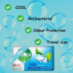 Antibacterial Soap Bundle with 4 Pack Soap Bars (Original, Skincare, Cool and Fresh) 60g each and Glameno Thank You Card - Image 4