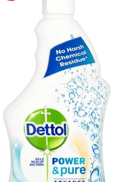 Dettol Power and Pure Advance Kitchen Spray, 750 ml