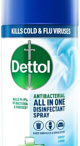 Dettol All-in-One Antibacterial Spray Crisp Linen 400ml