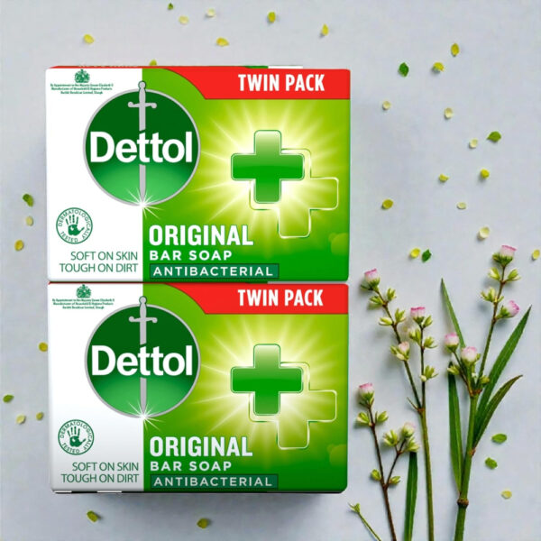 Dettol Original Antibacterial Soap – 1 Twin Pack (2 x 100g)