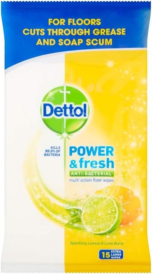 Dettol Floor Wipes Citrus 25 Pack 250g