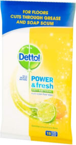 Dettol Floor Wipes Citrus 25 Pack 250g - Image 2