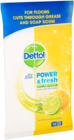 Dettol Floor Wipes Citrus 25 Pack 250g - Image 3