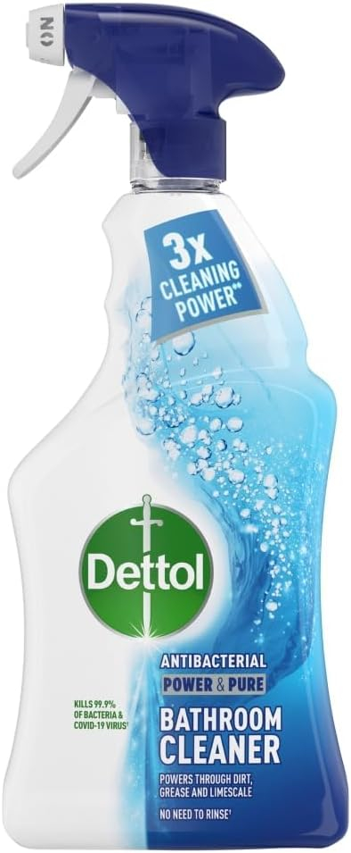 Dettol Antibacterial Limescale Bathroom Cleaner Spray 1L