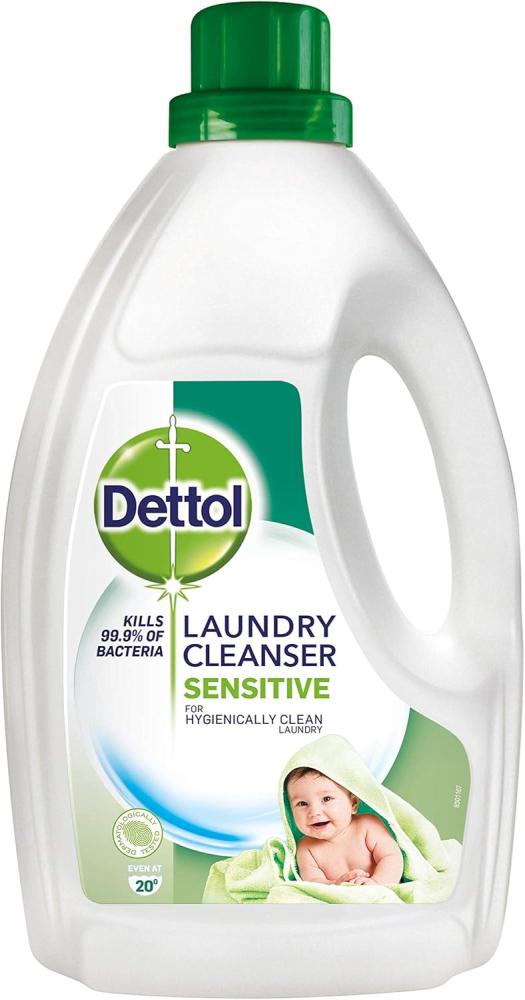 Dettol Antibacterial Laundry Cleanser, Sensitive, 1.5 Litre