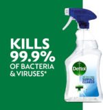Dettol Antibacterial Bulk Surface Cleaning Spray, 750 ml, Pack of 6 (Packaging May Vary) & Wipes Antibacterial Bulk Surface Cleaning, Multipack of 6 x 126, Total 756 Wipes - Image 5