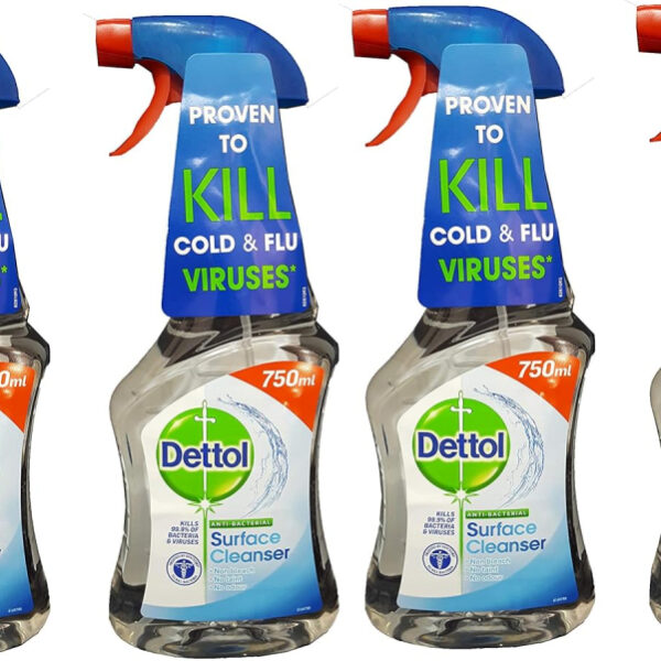Dettol Surface Cleanser with Lime and Mint 750 ml (Pack of Three)