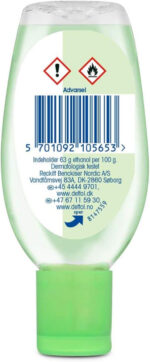 Dettol Anti-Bacterial Hand Sanitiser Gel, 50ml - Image 10