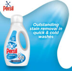 Persil Non Bio Laundry Washing Liquid Detergent outstanding stain removal in quick & cold washes tough on stains, gentle next to sensitive skin 35 washes (945 ml) - Image 7
