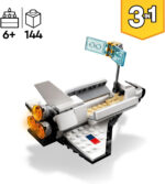 LEGO 31134 Creator 3 in 1 Space Shuttle Toy to Astronaut Figure to Spaceship, Building Toys for Kids, Boys, Girls Aged 6 and up, Creative Gift Idea - Image 6