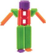 Stickle Bricks Fun Tub - Inspire Creativity and Motor Skills, Safe and Durable Construction Toy, Versatile Play Possibilities, Convenient Storage, Suitable for Ages 18 Months and above - Image 4