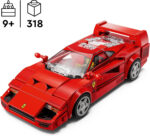LEGO Speed Champions Ferrari F40 Supercar Buildable Vehicle, Toy Model Car for 9 Plus Year Old Boys and Girls, with Driver Minifigure, Kids' Bedroom Decoration, Gift Idea 76934 - Image 2