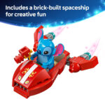 LEGO | Disney Lilo and Stitch Beach House Building Toy with 6 Rooms, Rooftop Observatory, a Spaceship and 5 Minifigures - Birthday Gift for 9+ Year Old Girls, Boys & Fans - 43268 - Image 5