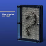 Large Metal Pin Art Toy – 3D Sculpture Creative Desk Toy & Sensory Gadget for Kids & Adults | Retro Office Decor, Fun Stocking Filler Gift or Secret Santa Gift, 18cm x 14cm - Image 3