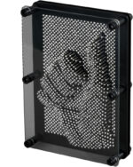 Large Metal Pin Art Toy – 3D Sculpture Creative Desk Toy & Sensory Gadget for Kids & Adults | Retro Office Decor, Fun Stocking Filler Gift or Secret Santa Gift, 18cm x 14cm