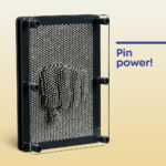 Large Metal Pin Art Toy – 3D Sculpture Creative Desk Toy & Sensory Gadget for Kids & Adults | Retro Office Decor, Fun Stocking Filler Gift or Secret Santa Gift, 18cm x 14cm - Image 6