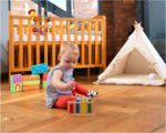 Galt Pop-Up Toy - Colourful Wooden Sensory Toy for Boys and Girls -Early Learning Cause and Effect Toy for Colour Recognition and Motor Skills Development - First Birthday Gift for Ages 12 Months Plus - Image 7