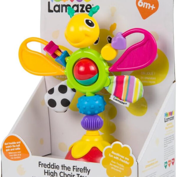 LAMAZE Freddie the Firefly Table Top Baby Toy, Babies Toy for Sensory Play, Suitable for Boys & Girls from 6 Months+ (Assorted Model)