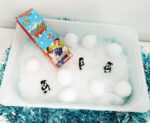 ZIMPLI - Snoball Play 2 Use, Magically turns water into Artifical Fake Instant Snow, Kids Indoor & Outdoor Toy, Stocking Filler for Boys and Girls 4 5 6 7 8 9, UK Made - Image 2
