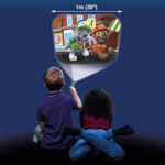 Paw Patrol Nickelodeon Torch & Projector – Projects 24 Images, Dual Function Flashlight & Projector with Slide Discs, Batteries Included - Image 9