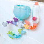 Nuby Wacky Water Works Pipes Bath Toy, Multicolor, 3 Years + - Image 4