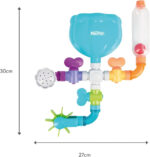 Nuby Wacky Water Works Pipes Bath Toy, Multicolor, 3 Years + - Image 5