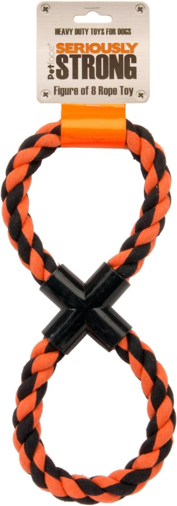 Petface (Seriously Strong by Petface) Figure of 8 Rope Dog Toy