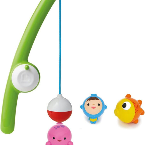 Munchkin Gone Fishing Rod and Reel Magnetic Bath Toy Set | Fun and Interactive Bath Toy for Children and Toddlers | Baby Essentials