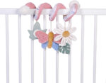Red Kite Spiraloo Twisty Activity Toy with Baby Safe Mirror & Teether - Rose & Ivy - Image 6