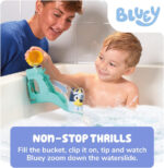 Toomies Bluey’s Waterslide, Bath Toy for Toddlers, Water Play, Moving Eyes, Fine Motor Skill Development, Suction Cup Attachment, For Ages 18 Months+, Durable and Safe Bath Toy for Kids - Image 6