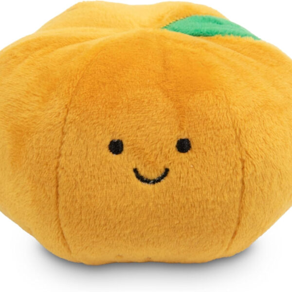 Petface Saski Satsuma Plush Christmas Dog Toy with Built-In Squeaker (Pack of 1)