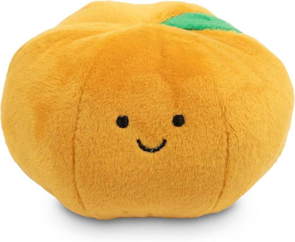 Petface Saski Satsuma Plush Christmas Dog Toy with Built-In Squeaker (Pack of 1)