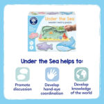 Orchard Toys Under The Sea Wooden Nesting Puzzles For Kids 1 Year For Educational Early Learning. Ocean Theme - Image 4