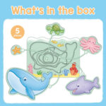 Orchard Toys Under The Sea Wooden Nesting Puzzles For Kids 1 Year For Educational Early Learning. Ocean Theme - Image 5