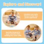 Orchard Toys Under The Sea Wooden Nesting Puzzles For Kids 1 Year For Educational Early Learning. Ocean Theme - Image 6