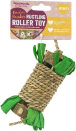 Rosewood Boredom Breaker Rustling Roller Small Animal Toy