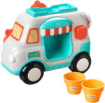 Nuby Ice Cream Shop Bubble Machine Bath Toy - Suction Cups | Includes 2 Cones | Interactive Play | Suitable from 3 Years - Image 3