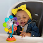 Sassy Baby Light Up Rainbow Reel Tray Toy - 6m+ - Image 3