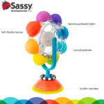 Sassy Baby Light Up Rainbow Reel Tray Toy - 6m+ - Image 6