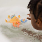 Nuby Starfish Hoopla Floating Bath Toy – Includes 3 Throwing Rings | BPA Free | Suitable for Ages 18 Months Plus - Image 8