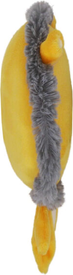 Rosewood Leo Lion, Plush Interactive Dog Toy With Giant Squeaker And Crinkle Body - Yellow - Image 2