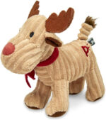 Petface Woodland Reindeer, Christmas Plush Dog Toy with Built-In Squeaker (Pack of 1) - Image 2