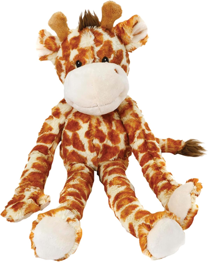 Multipet Swingin 19-Inch Large Plush Dog Toy with Extra Long Arms and Legs with Squeakers