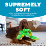 Outward Hound Squeaker Matz Plush Gator Dog Toy, XL - Image 8