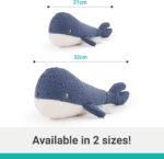 Tufflove Luxury Plush Whale Toy for Dogs, Medium, Tough Dog Toy, for Medium to Large Dogs, Blue - Image 5