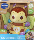 VTech Busy Musical Bee | Interactive & Sensory Cuddly Toy with Lights & Music | Suitable for Ages 3-24 Months | English Version - Image 6